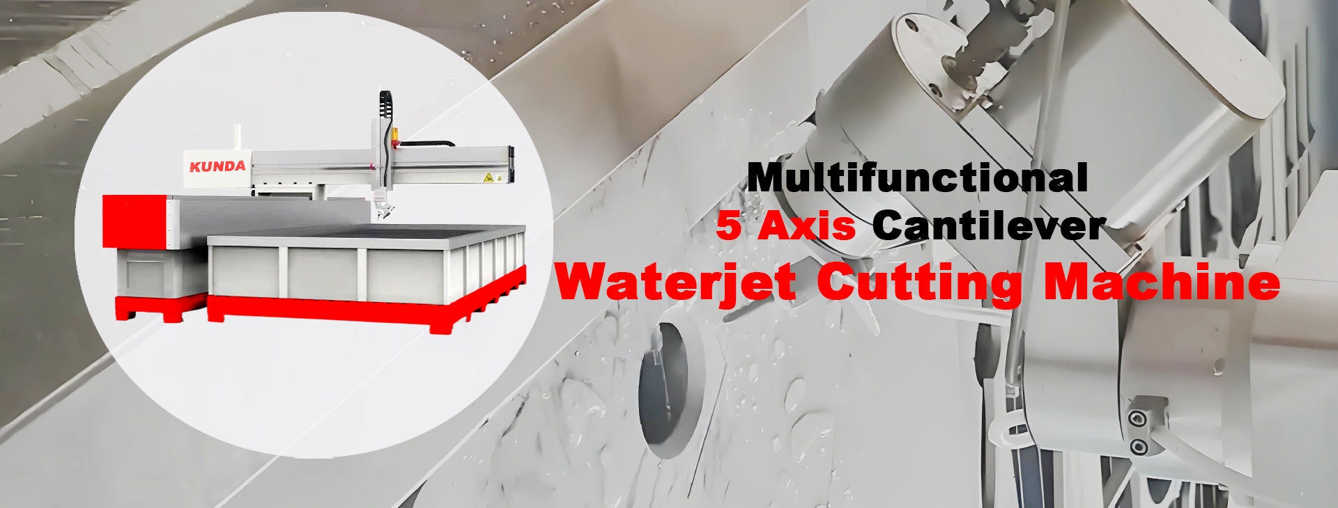 Cantilever Waterjet Cutting Machine