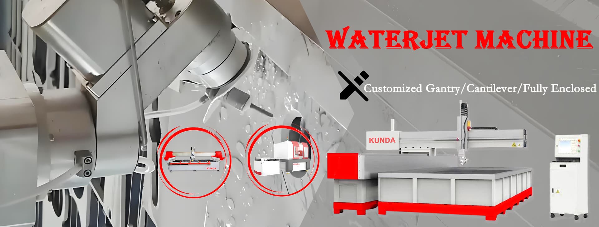 Abrasive Waterjet Cutting Machine