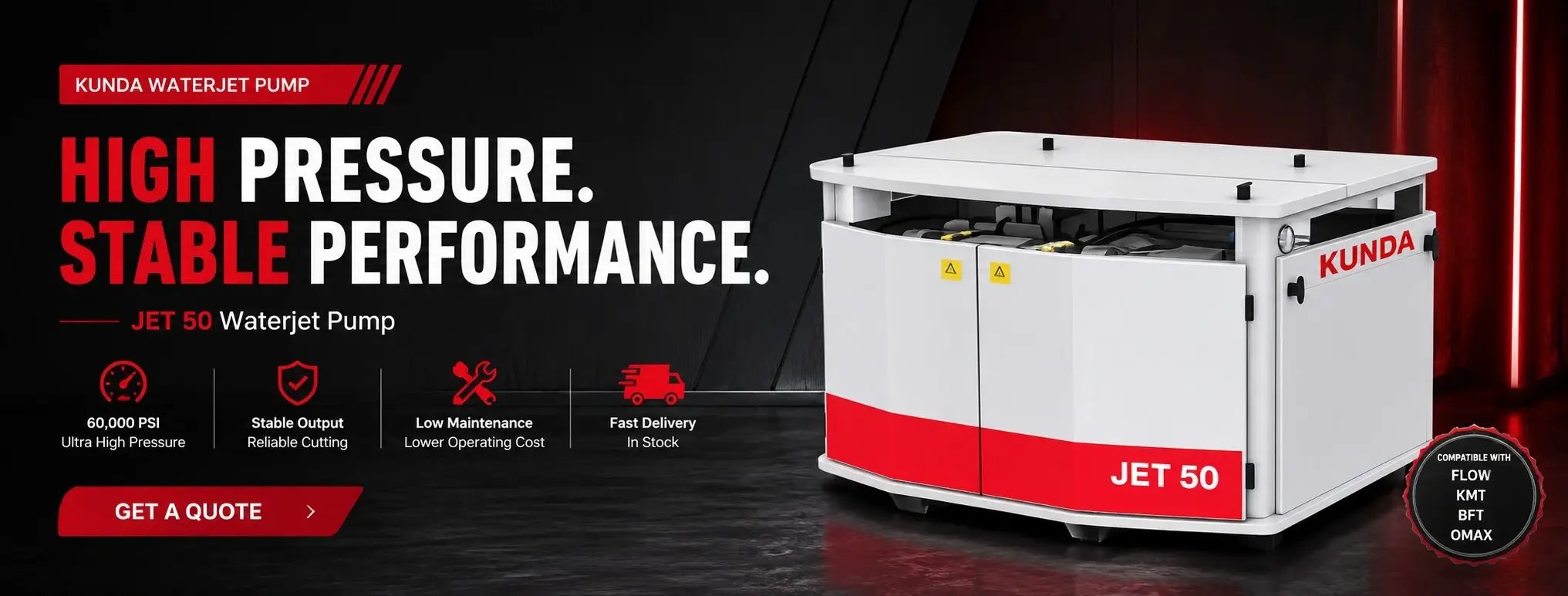 Waterjet Pump Supplier