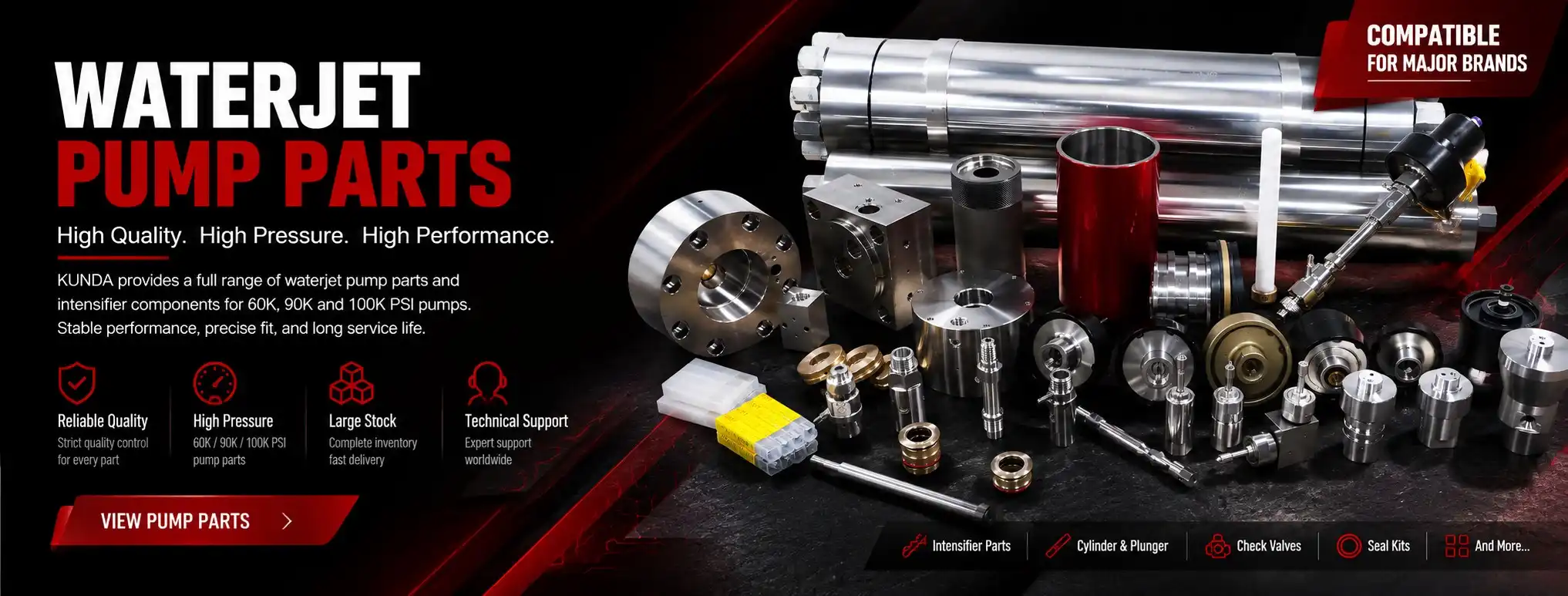 Waterjet Pump Parts