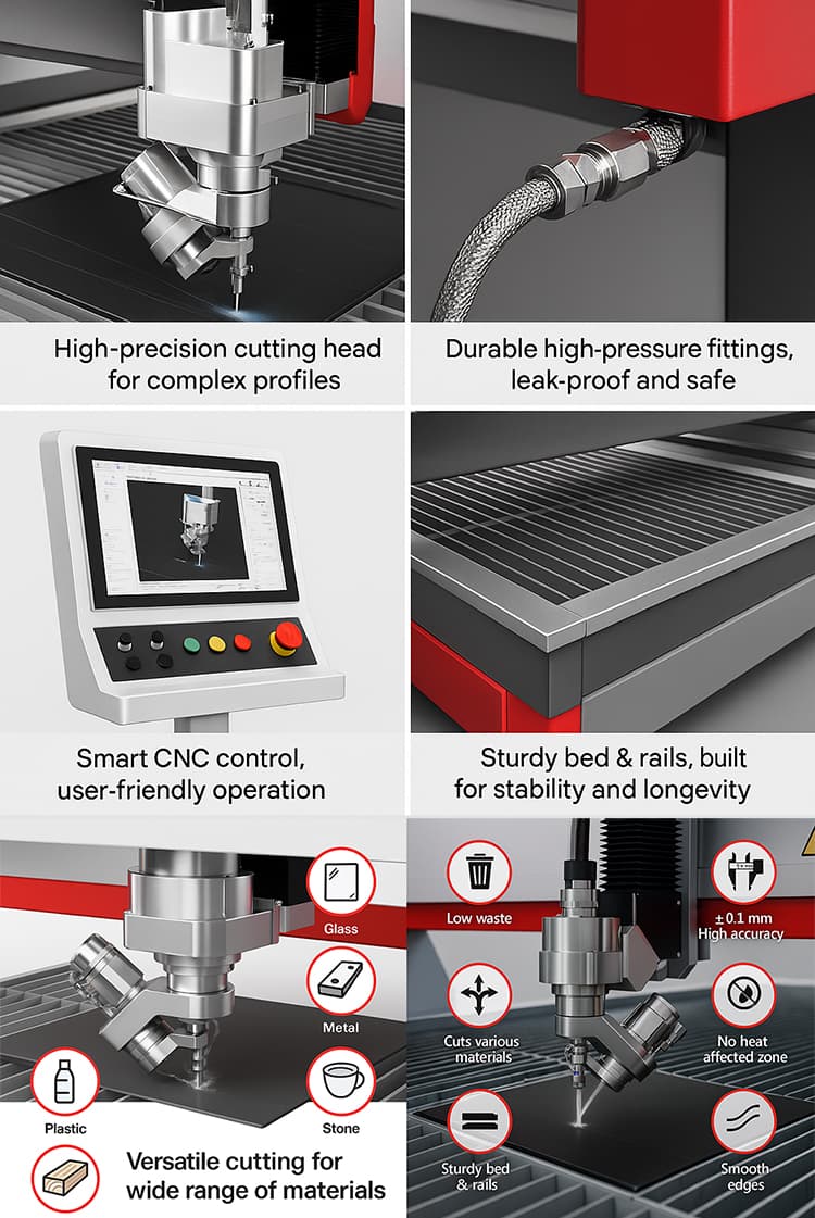 Cnc Waterjet Cutting Machine Cnc Waterjet Cutting Machine