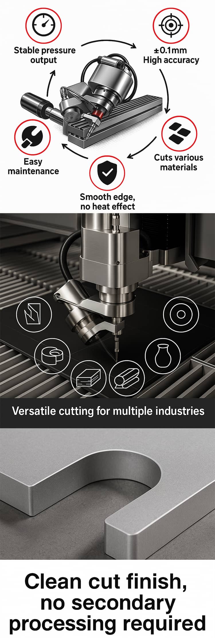 5 Axis Cutting Head