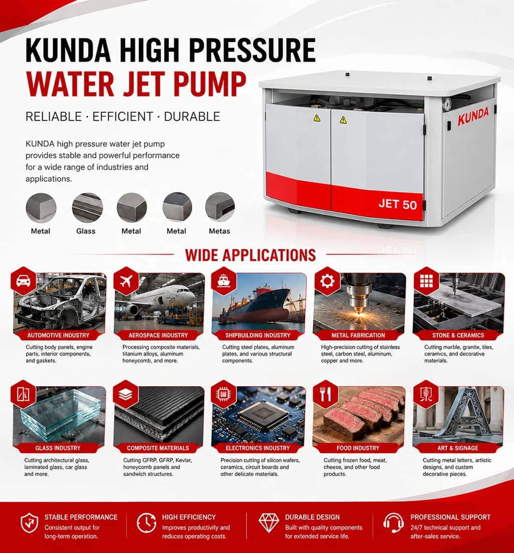 Water Jet Cutter Pump 37Kw Cnc Adjustable Pressure Ceramic Plunger Waterjet Intensifier Pump