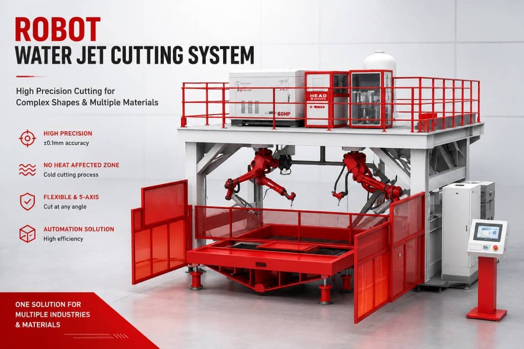 Robot Waterjet 6 Axis Industrial <a href=https://www.kundacnc.com/Robot-Waterjet-Machine-Industrial-Kuka-6-Axis-Robotic-Waterjet-Cutting-Machine-For-Sale-p.html target='_blank'><a href=https://www.kundacnc.com/Robot-Waterjet-6-Axis-Industrial-Robot-Waterjet-Cutting-Machine-Manufacturer-p.html target='_blank'>Robot Waterjet Cutting Machine</a> Manufacturer</a>