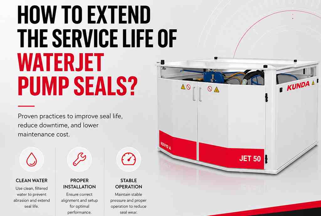How to Extend the Service Life of Waterjet Pump Seals