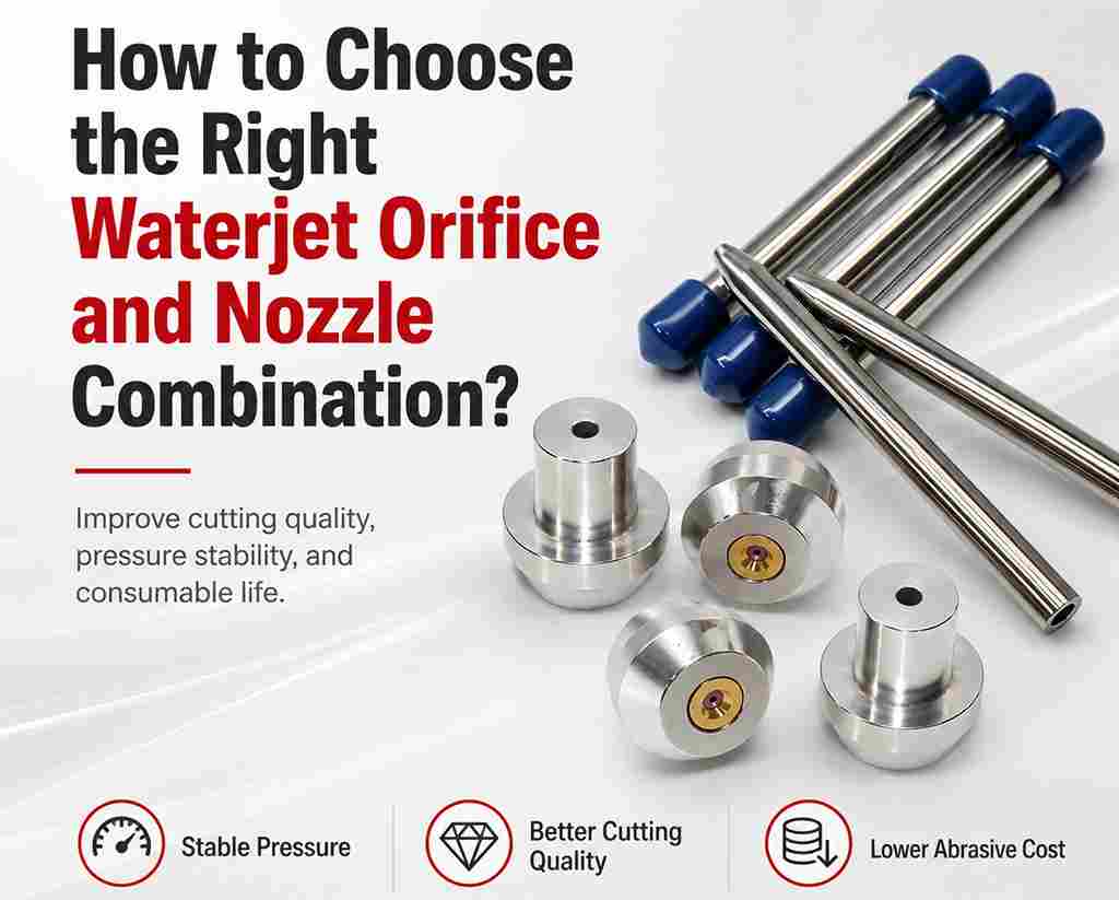 How to Choose the Right Waterjet Orifice and Nozzle Combination