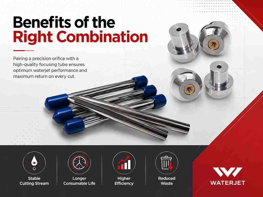 How to Choose the Right Waterjet Orifice and Nozzle Combination