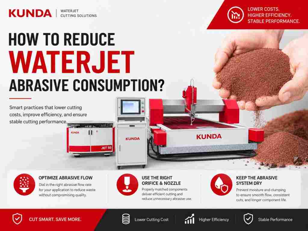 How to Reduce Waterjet Abrasive Consumption