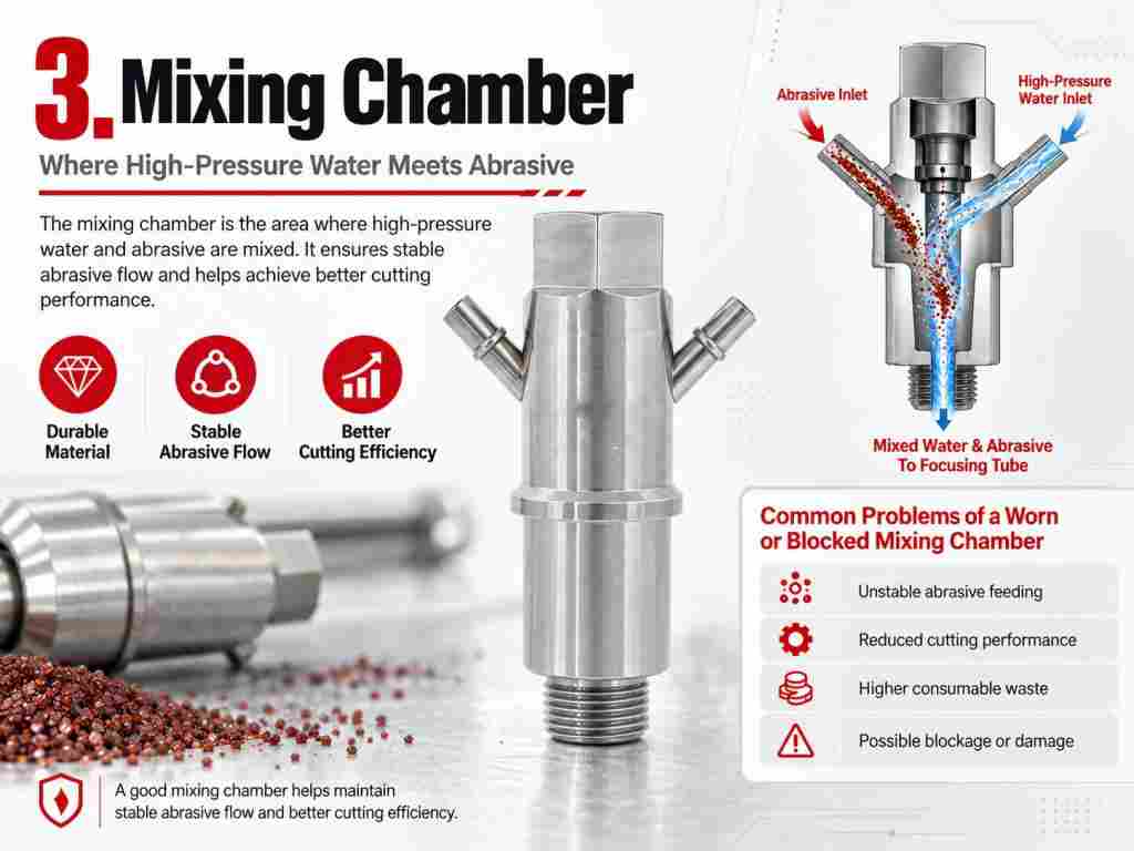 Waterjet Cutting Head Consumables