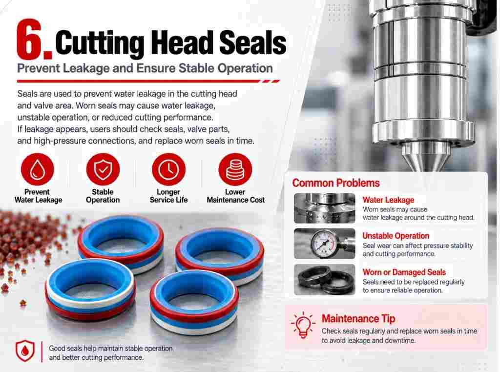 Waterjet Cutting Head Consumables