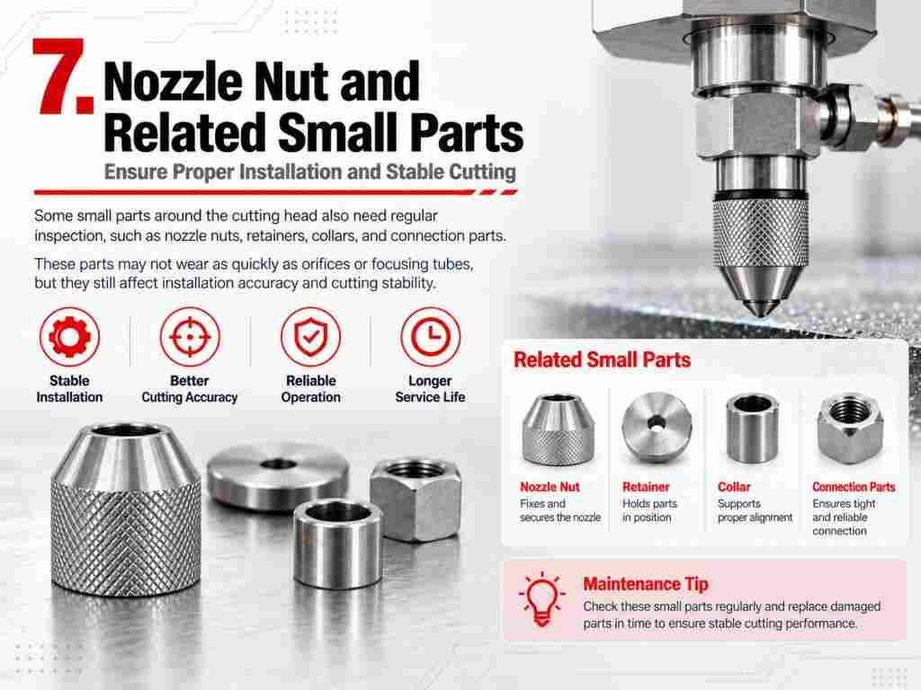 Waterjet Cutting Head Consumables