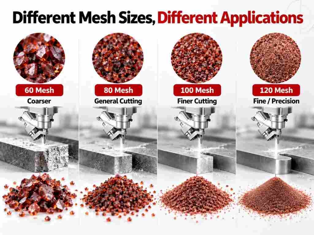 Waterjet Garnet Abrasive